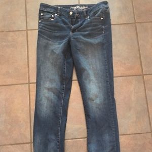 American Eagle Women’s Straight Jean - 12 x long